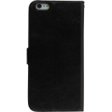 Hülle iPhone 6 Plus / 6s Plus - Premium Flip - Schwarz