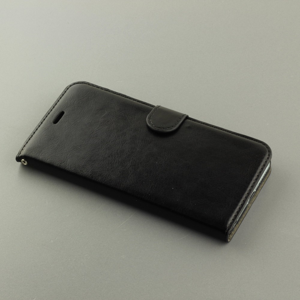 Hülle iPhone 6 Plus / 6s Plus - Premium Flip - Schwarz