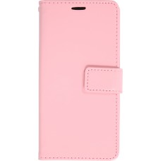 Hülle iPhone 16 Plus - Premium Flip Leder Tasche - Hellrosa