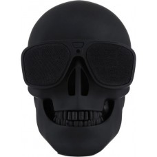 Gothic Totenkopf Bluetooth V3.0 Party Lautsprecher mit Akku - Farbe Schwarz