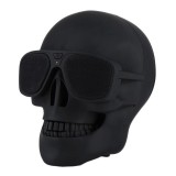 Gothic Totenkopf Bluetooth V3.0 Party Lautsprecher mit Akku - Farbe Schwarz