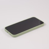 iPhone 15 Plus Case Hülle - Soft-Shell silikon cover mit MagSafe und Kameraschutz - Grün