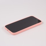 iPhone 13 Pro Max Case Hülle - Soft-Shell silikon cover mit MagSafe und Kameraschutz - Rosa