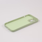 iPhone 13 Pro Max Case Hülle - Soft-Shell silikon cover mit MagSafe und Kameraschutz - Grün