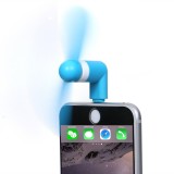 Mini Ventilator für Smartphone blau perfekt für Unterwegs und heisse Tage - Micro-USB (Android)