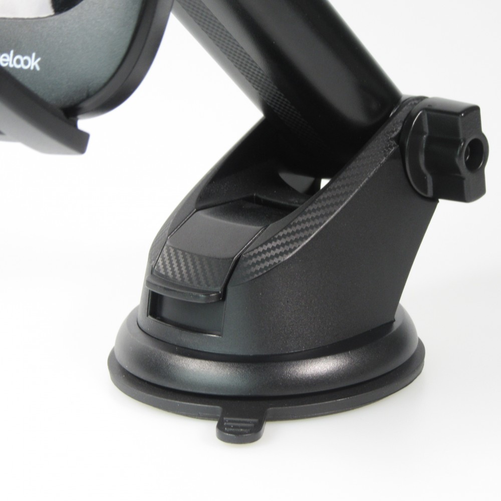 Universeller robuster 360 Grad Autotelefonhalter für Windschutzscheibe & Armaturenbrett - PhoneLook - Schwarz