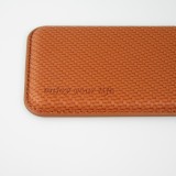 Magnetischer Kartenhalter Wallet Carbon Effekt - Kompatibel mit Apple MagSafe - Orange