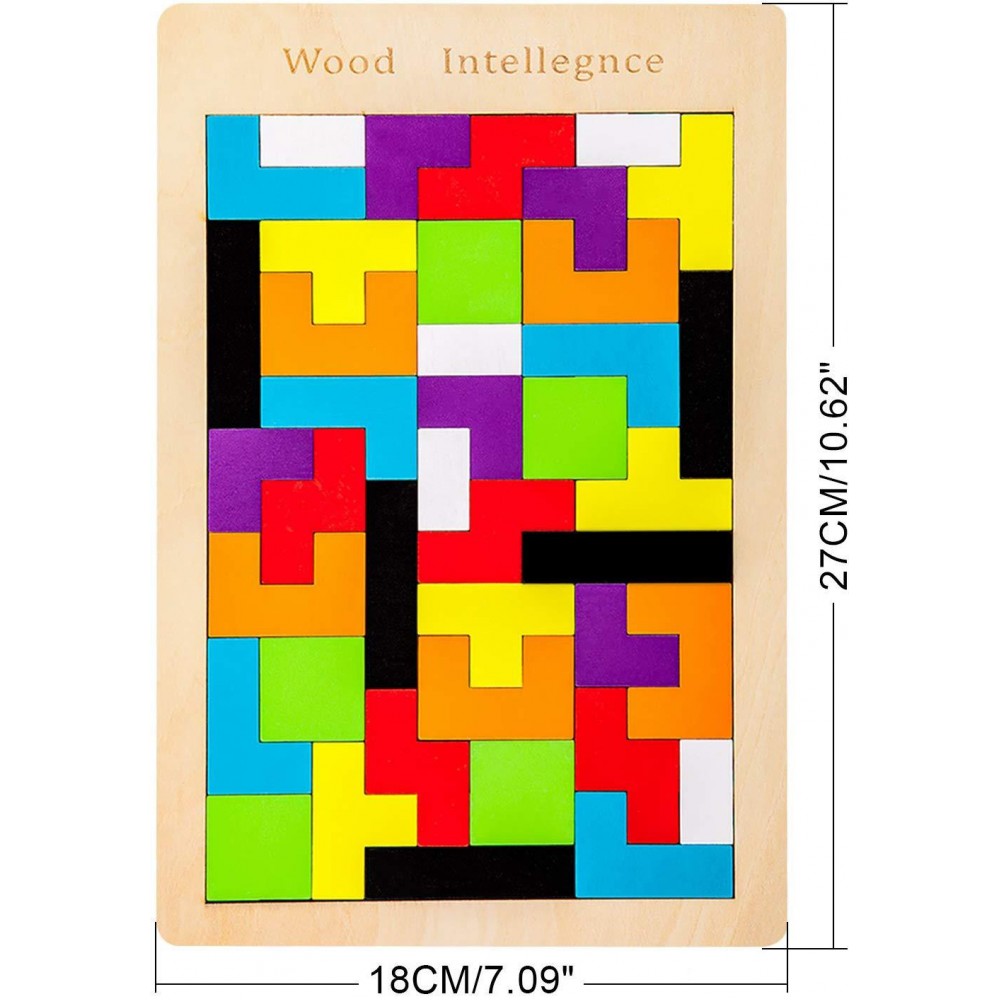 Tetris Holzpuzzle, Puzzles, Holzbausteine, Bildung, Entdeckung, Kinder