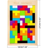 Tetris Holzpuzzle, Puzzles, Holzbausteine, Bildung, Entdeckung, Kinder