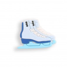 3D-Schmuck Charm für Silikonhülle mit Löcher im Crocs-Stil - Ice Skating Shoe