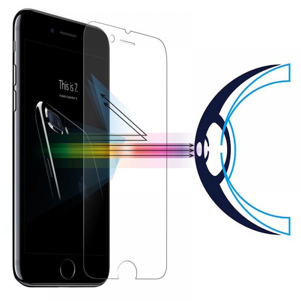 Tempered Glass Schutzglas anti-Blue Light iPhone 6 Plus / 6s Plus