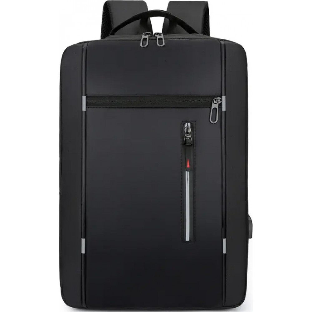 Universal Travel Urban Backpack waterproof - Transport Rucksack für Notebook 15.6 Zoll (MacBook, HP, Acer) - Schwarz