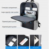 Universal Travel Urban Backpack waterproof - Transport Rucksack für Notebook 15.6 Zoll (MacBook, HP, Acer) - Schwarz