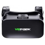 VR PARK 3D VR Virtual Reality Brille + Kopfhörer - Schwarz