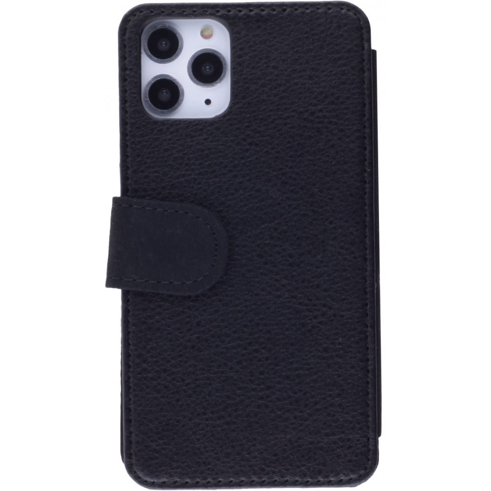 Hülle iPhone 11 Pro Max - Wallet schwarz Angry Dont Touch