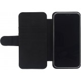 iPhone 12 / 12 Pro Case Hülle - Wallet schwarz Mexiko 2022 personalisierbares Fussballtrikot