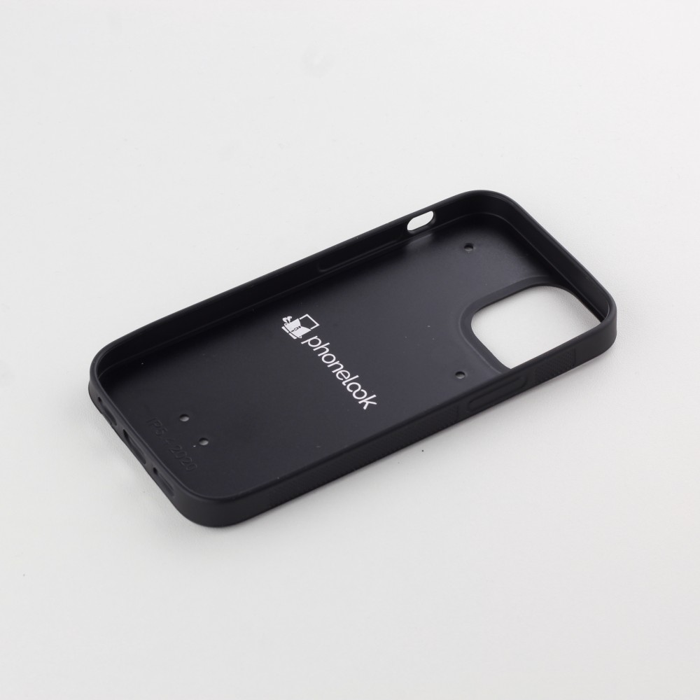 iPhone 12 mini Case Hülle - Silikon schwarz Afrikanisches Wildleben