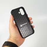 iPhone 16 Plus Case Hülle - Silikon schwarz Ananas Multi-colors