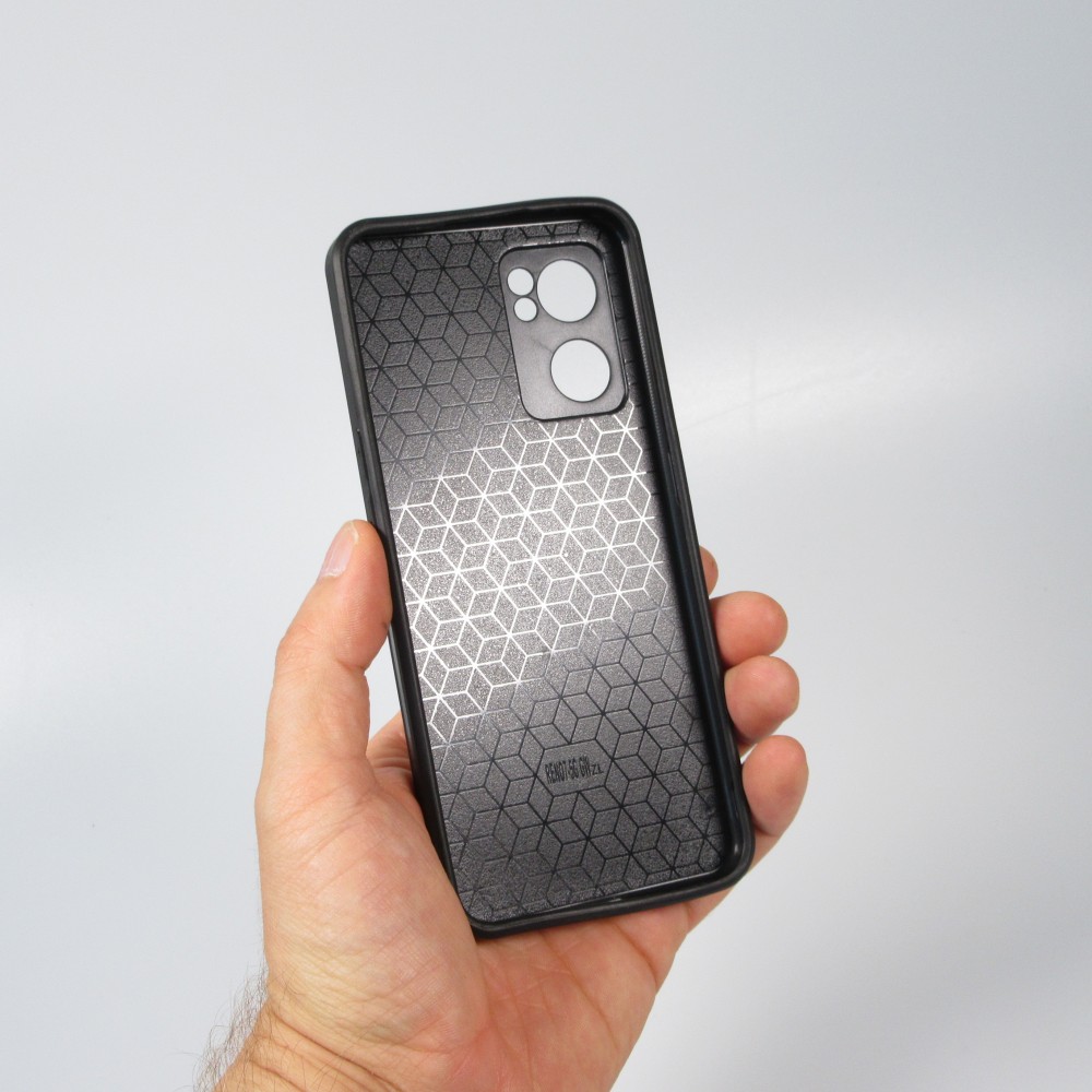 OPPO Reno7 5G Case Hülle - Silikon schwarz Valentin 2024 Flauschige Liebe