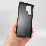 Samsung Galaxy S22 Ultra Case Hülle - Silikon schwarz Türkei personalisierbares Fussballtrikot