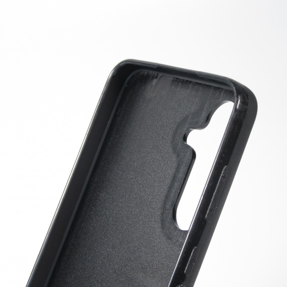 Samsung Galaxy S24 FE Case Hülle - Silikon schwarz Weihnachten 2023 Minimalistischer Weihnachtsmann