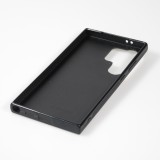 Samsung Galaxy S24 Ultra Case Hülle - Silikon schwarz Schneeflocke Solar Glanz