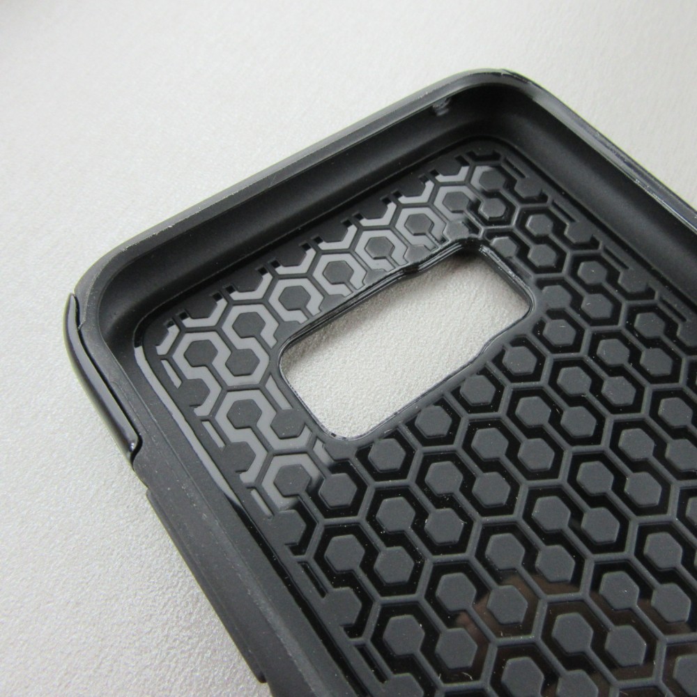 Samsung Galaxy S8 Case Hülle - Hybrid Armor schwarz Sommer Pastellmuster